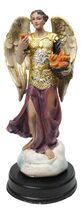 Archangel Angel Barachiel The Blessings of God with Bread Basket Figurin... - $20.99