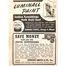 1947 Gordon Smith Luminall Interior Paint Advertisement Vintage Painting... - $19.99
