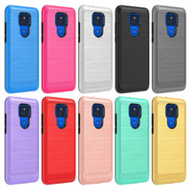 Tempered Glass / Dual Layer Cover Case For Motorola Moto G Play 2021 XT2093DL - £7.08 GBP+