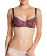 Natori 733093 Whisper Demi Spacer Bra Sz 32B Dark Grey - $38.56