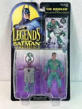 The Riddler Legends of Batman Action Figure &amp; Trading Card 1995 - VINTAGE / NEW - £4.69 GBP