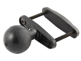 RAM Mount Square 3 inch Width Rail Clamp Base with 2.25" D-Ball RAM-D-247U-3 - £73.93 GBP