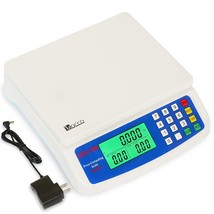 30Kg X 1G Electronic Computing Scale, Mocco Lcd Digital Commercial Food Produce - £35.96 GBP
