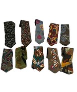 Lot Of 10 Designer Ties; Zylos, Charles Jourdan, Palazzi, Manzoni, Zenio... - $66.49