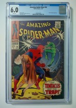 1967 Amazing Spider-Man 54 CGC 6.0 Marvel Comics 11/67: Silver Age 12 cent cover - £130.54 GBP