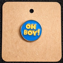 Mickey Mouse Disney Lapel Pin: Oh Boy! - £10.33 GBP