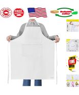 Water &amp; Oil Resistant Unisex Apron with Spacious Pockets - Perfect for C... - $420.73 MXN