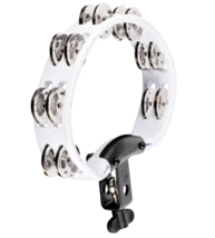 Meinl Percussion Headliner Series Mountable Tambourine Dual Row, White (HTMT2WH) - £35.03 GBP