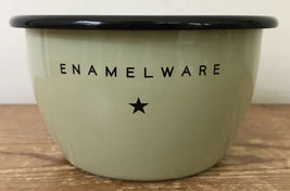 Seamless &amp; Steadfast Enamelware Best Made Co. Green Black Enamel Bowl - $1,000.00