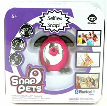 Snap Pets Selfies in a Snap Portable Bluetooth Camera (WowWee) Pink Rabbit - £9.72 GBP
