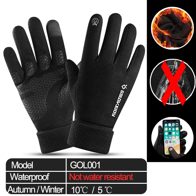 100% Waterproof Winter Cycling Gloves Windproof Outdoor  Ski Gloves Bicycle Bike - £103.97 GBP