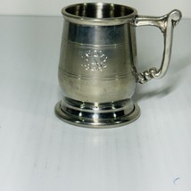 Towel-Cromwell Pewter Mug Made In Sheffield England Engraved With Initia... - £15.58 GBP