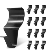 12 Pcs Vinyl Siding Hooks, Heavy Duty Stainless Steel Black Vinyl Siding... - $177.32 MXN