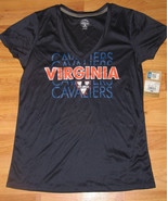 Rivalry Threads Virginia Cavaliers Navy Blue Womans Shirt Size S (4-6) NEW - £13.21 GBP