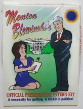 Monica Blewinski&#39;s Official Presidential Intern Kit Clinton Spoof 1998 SEALED - £23.19 GBP