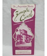 Vintage St Augustine Florida Zorayda Castle Pamphlet Brochure - $221.63 MXN