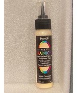 DecoArt Liquid Rainbow Paint Transparent Paint White Chocolate 60ml *NEW... - $223.68 MXN