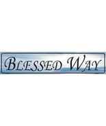 Blessed Way Metal Novelty Street Sign - £26.33 GBP