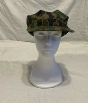 NWOT&#39;s WWII MILITARY STYLE PACIFIC JUNGLE DUCK CAMO PATROL CAP HOT WEATHER - £17.25 GBP