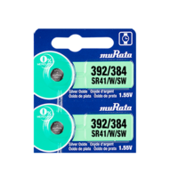 Murata 392/384 (SR41/W/SW) Silver Oxide Battery (2 Count)-Replaces Sony ... - $4.11