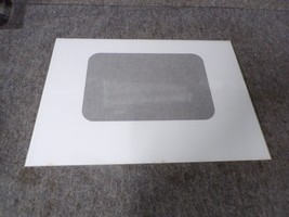 WB56T10145 GE RANGE OVEN OUTER DOOR GLASS WHITE 29 1/2&quot; x 20 5/8&quot; - £70.61 GBP