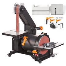 VEVOR Belt Disc Sander Combo 5" Disc Sander and 1"x30" Belt Sander 2.5A 3500RPM - £112.70 GBP