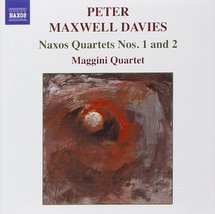 Peter Maxwell Davies: Naxos Quartets 1 &amp; 2 [Audio CD] Maggini Quartet an... - £7.78 GBP