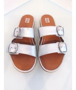 Fitflops Women&#39;s Leather Slides/Sandals Size 8M - $34.30 CAD