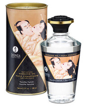 Shunga Warming Oil Massage Oil Vanilla Fetish 3.5 Oz - $16.40