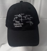 THE HAWAIIAN ISLANDS ADJUSTABLE STRAPBACK HAT CAP SLOUCH DAD TRAVEL DEST... - £11.82 GBP
