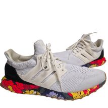 ADIDAS ULTRABOOST 5.0 DNA Women's 9.5 White Floral Sneakers Running GX30... - $84.15