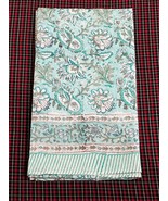 X large Floral hand block printed cotton Sarong wrap Beach Scarf US SELLER - €13,54 EUR
