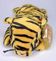 1995 Ty Beanie Baby &quot;Stripes&quot; Retired Stripe Cat BB7 - £7.98 GBP