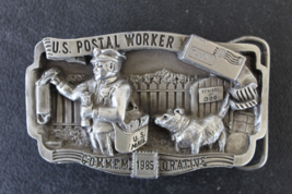 1985 US Postal Worker Commemorative belt buckle- NEW - $34.95