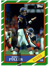 1986 STCC #400 Topps Steve Fuller Chicago Bears Clemson Superbowl Shuffle Custom - £2.83 GBP