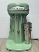 VTG HAMILTON BEACH JADEITE #940 40DM 3 HEAD TRIPLE MILKSHAKE MIXER WORKI... - £592.89 GBP