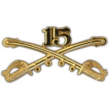 EagleEmblems P16194 BDG-Army,CAV.Swords,15TH (2.25&#39;&#39;) - $10.28