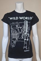Bastille Wild World Tour Black Cotton Shirt Women Size Medium READ FULL ... - €14,48 EUR