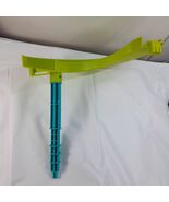 Fisher-Price Little People Launch &amp; Loop Raceway green curve track  blue... - $316.56 MXN