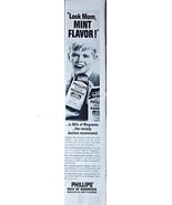 Phillips milk of magnesia 1962 vintage print ad - $9.93
