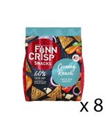 Finn Crisp Snacks, Creamy Ranch 8-pack (8x150 grams) - Finnish Crispbread - $106.00