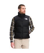 The North Face Sz XL 1996 Black Puffer Retro Nuptse Vest Mens Pockets - $2,228.87 MXN