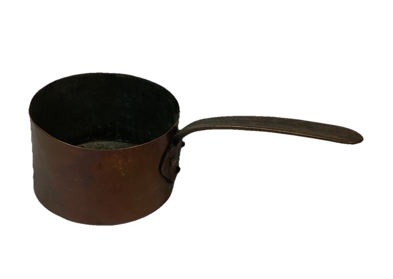 Vintage Copper Saucepan Pot (no Lid) - $19.79
