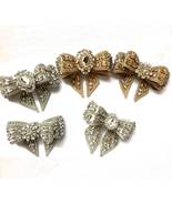 Beaded Crystal Flat Back Black Beaded Bowknot, Beaded Bowknot, Beaded St... - $2,173.15 MXN