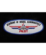 Vtg NOS Embroidered Academy of Model Aeronautics Pilot Patch Unique - $21.00 CAD