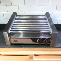 APW WYOTT Flat Hot Dog Roller Grill 30 Hot Dogs 19 1/2&#39;&#39; Cooking Surface NEW - £316.34 GBP