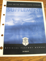 1999 Harley-Davidson FLT Police Parts Catalog Manual Electra Glide Road ... - $34.65