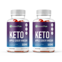 2 Pack Keto Apple Cider Vinegar Gummies ACV Made With Vitamin B-12 Weight Loss - £61.10 GBP