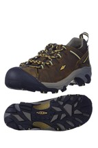 Keen men&#39;s targhee ii low hiking shoes in Cascade Brown/Golden Yellow - £91.78 GBP