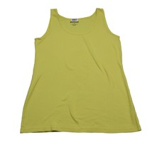 Magellan Shirt Womens XL Extra Large Yellow Sleeveless Top Outdoors Casual Tee - $18.69